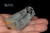 Quinta Studio QD48214 F-15C PAD-upgraded 3D-Printed & coloured Interior on decal paper with resin parts (GWH) 1/48